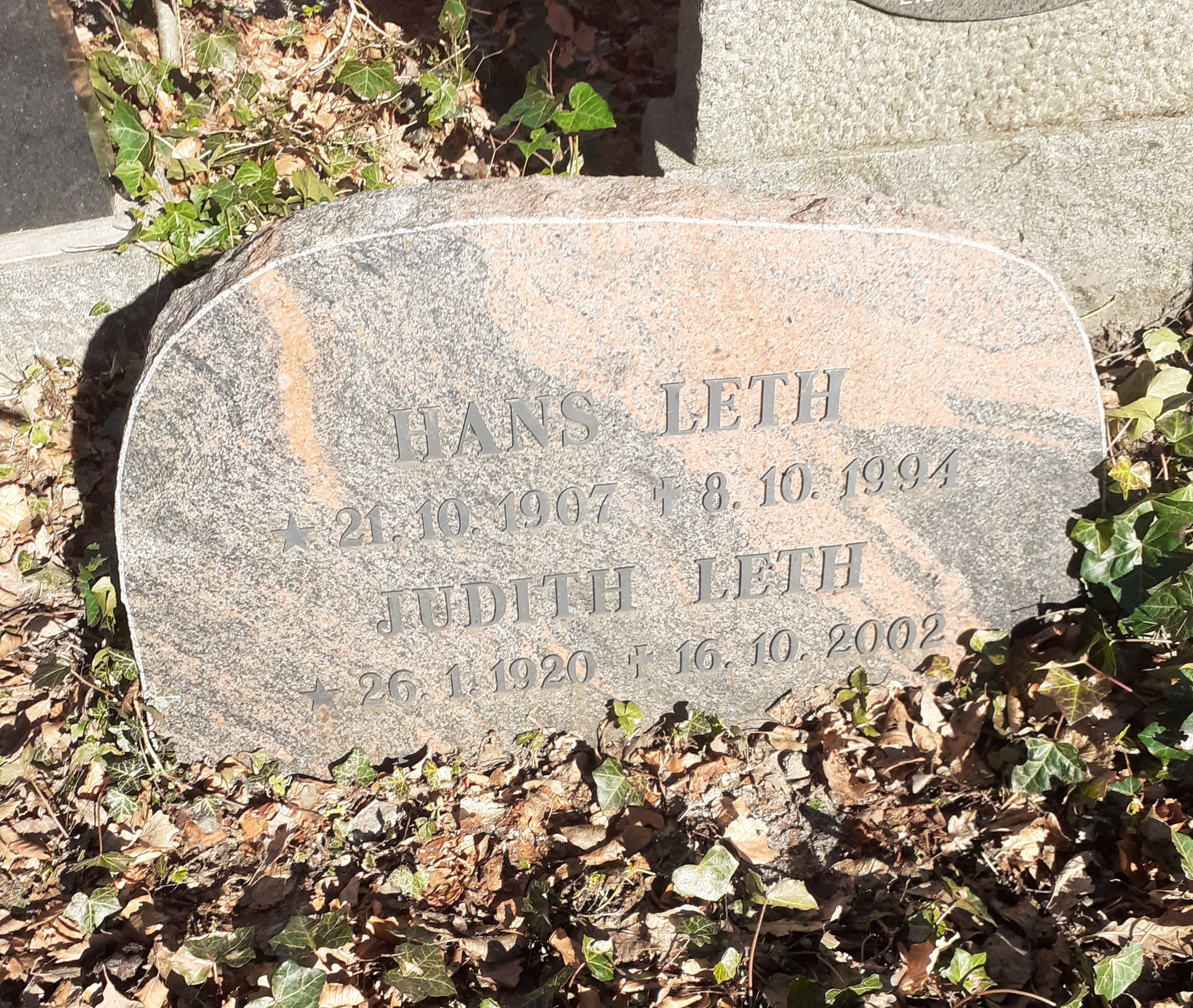 Hans og Judith Leth