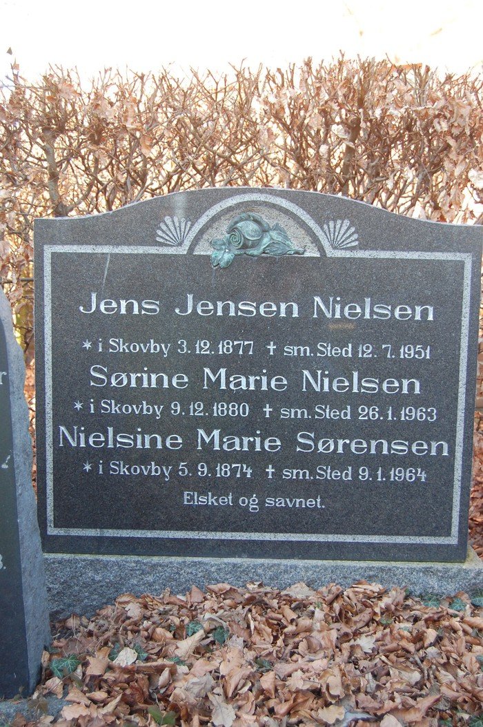 Jens Jensen Nielsen, Sørine Marie Nielsen og Nielsine Marie Sørensen