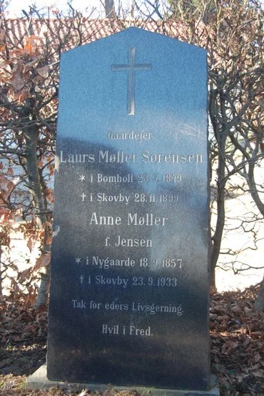 Laurs og Anne Møller